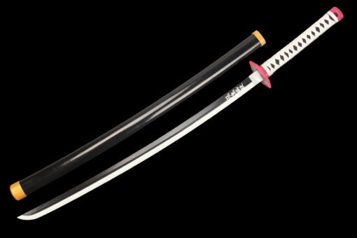 Giyu Sword: Demon Slayer Swords of Anime - Top Katana - blade with sheath total2