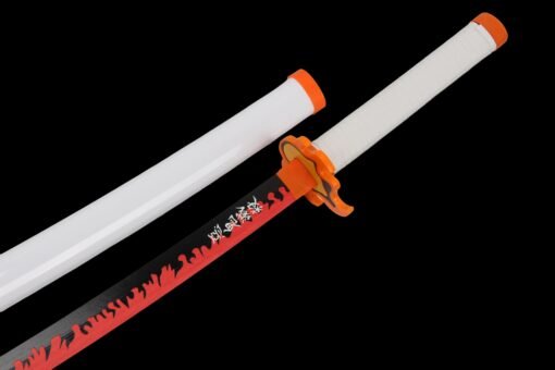 Rengoku Sword: Demon Slayer Swords of Anime - Top Katana - begin blade with sheath2