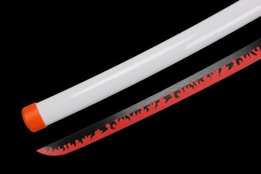 Rengoku Sword: Demon Slayer Swords of Anime - Top Katana - end blade with sheath