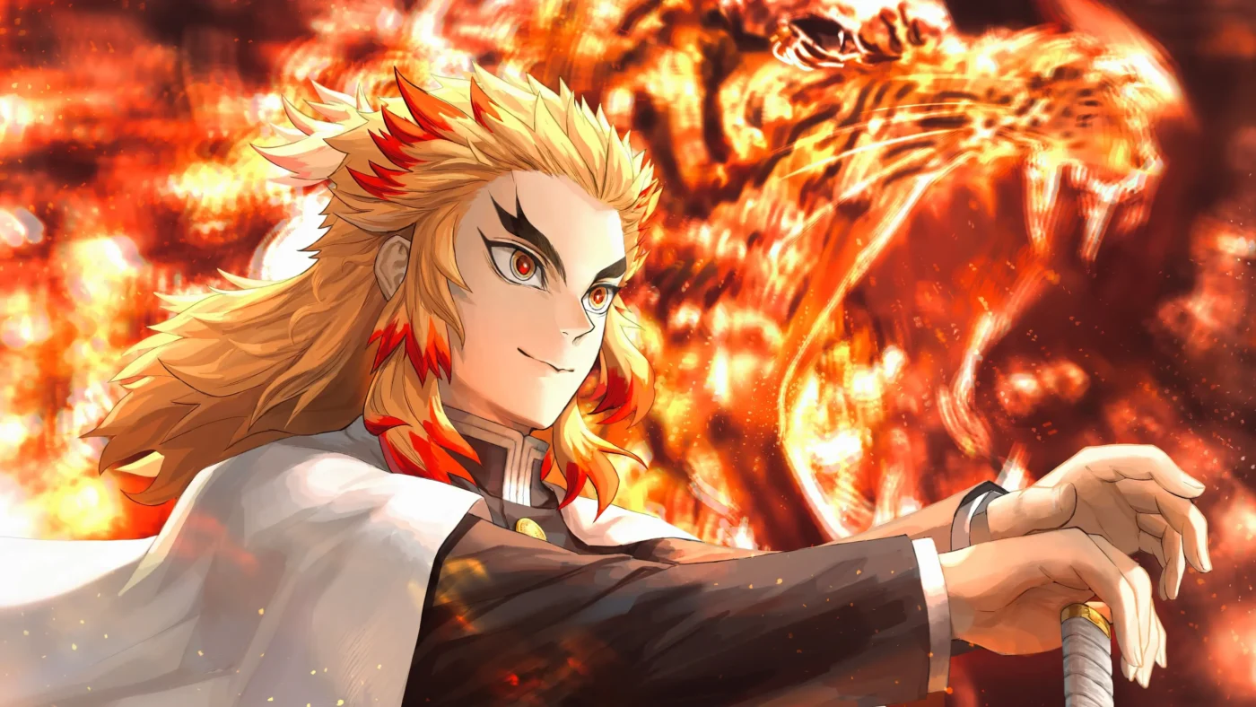 kyojuro rengoku flame tiger de kimetsu no yaiba 11576