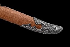Handmade Katana Solid wood scabbard and alloy handle, High manganese steel,Traditional Style, Collectible Sword, Not sharp (12)