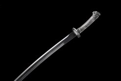 Handmade Katana Solid wood scabbard and alloy handle, High manganese steel,Traditional Style, Collectible Sword, Not sharp (13)