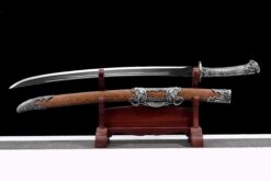 Handmade Katana Solid wood scabbard and alloy handle, High manganese steel,Traditional Style, Collectible Sword, Not sharp (3)