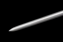 Handmade KatanaStick shaped Sword, Patterned Steel Blade, Bronze colored Dragon patterned Scabbard,Traditional Style,Collectible Sword (6)