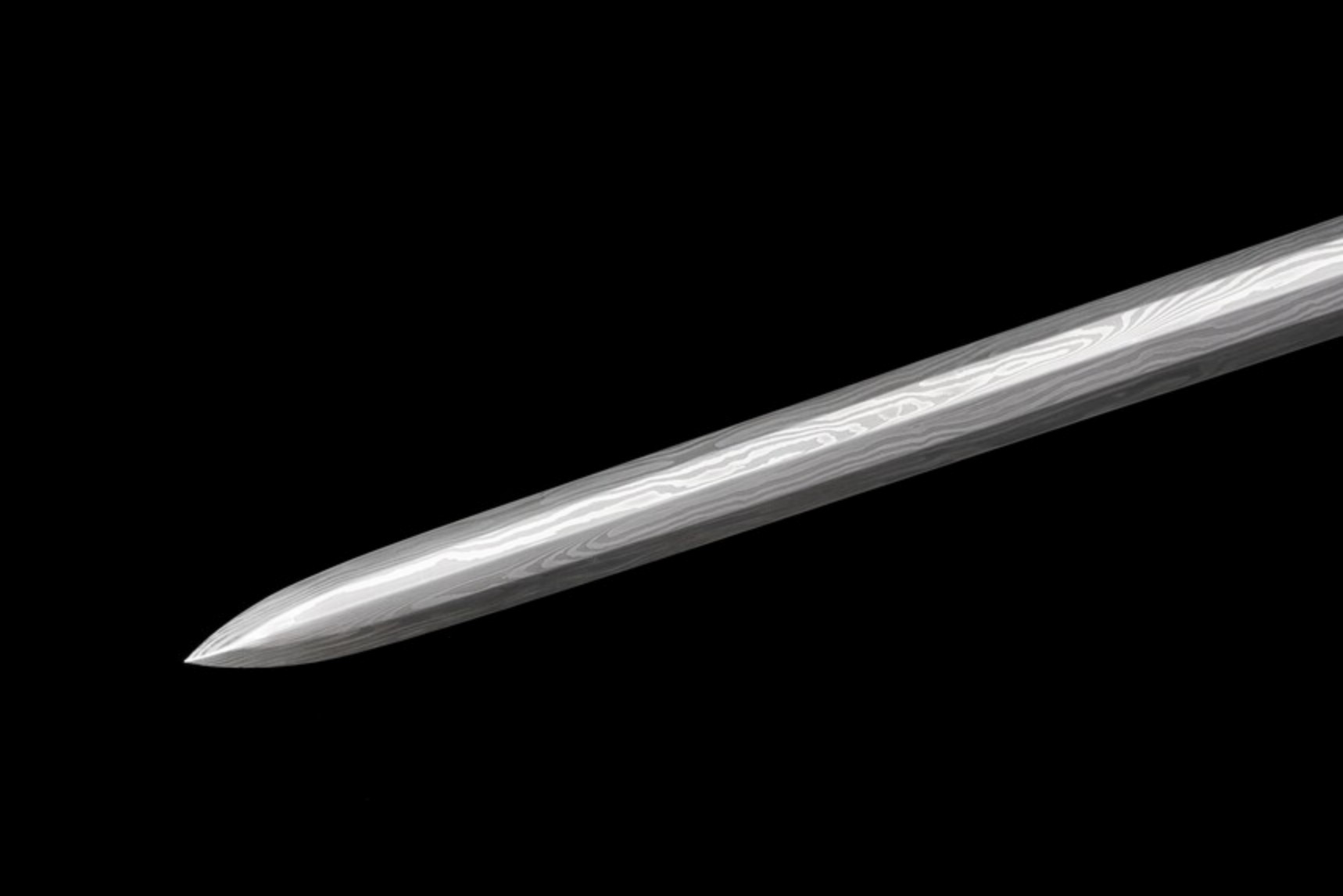 Handmade KatanaStick shaped Sword, Patterned Steel Blade, Bronze colored Dragon patterned Scabbard,Traditional Style,Collectible Sword (6)