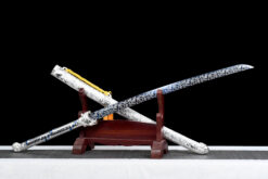 fu hu silver tiger xiu chun dao blue roasted manganese steel phoenix tail silver saya 03