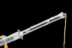 silver phoenix dance xiu chun dao blue roasted manganese steel silver phoenix tail saya 09