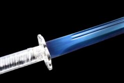 silver phoenix dance xiu chun dao blue roasted manganese steel silver phoenix tail saya 10