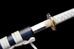 the frozen star hand forged 9610 spring steel katana galaxy blue saya battle ready 05