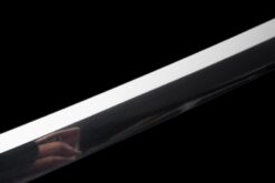 the frozen star hand forged 9610 spring steel katana galaxy blue saya battle ready 15