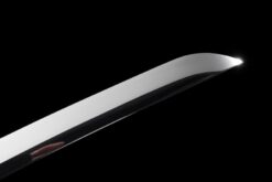 the frozen star hand forged 9610 spring steel katana galaxy blue saya battle ready 17