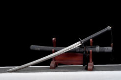 dragon scale tactical xiuchun dao silver etched blade battle ready spring steel 03