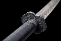 dragon scale tactical xiuchun dao silver etched blade battle ready spring steel 10