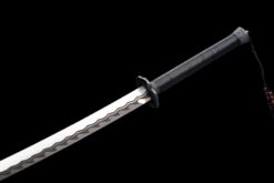dragon scale tactical xiuchun dao silver etched blade battle ready spring steel 13