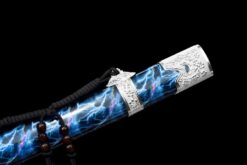 lightning flash blue lightning motif manganese steel xiuchun dao battle ready 07
