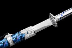 lightning flash blue lightning motif manganese steel xiuchun dao battle ready 09