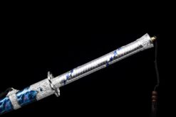 lightning flash blue lightning motif manganese steel xiuchun dao battle ready 11