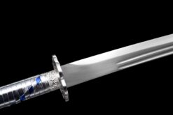 lightning flash blue lightning motif manganese steel xiuchun dao battle ready 12