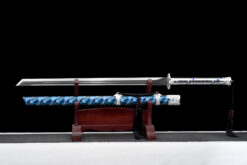 thunder strike high performance manganese steel xiuchun dao blue lightning pattern battle ready 04