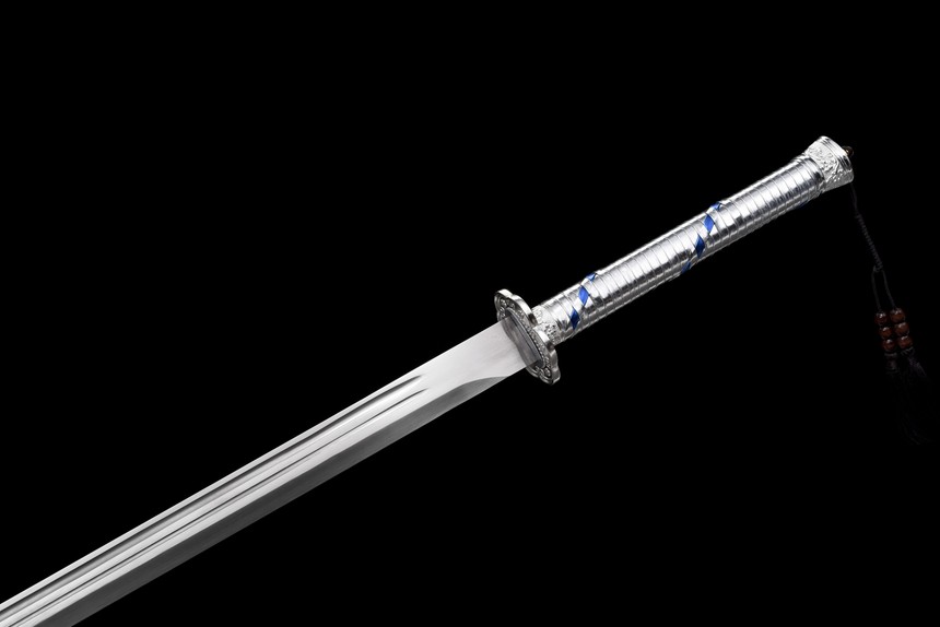 thunder strike high performance manganese steel xiuchun dao blue lightning pattern battle ready 12