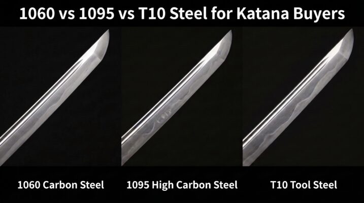 1060 vs 1095 vs T10 Steel for Katana Buyers