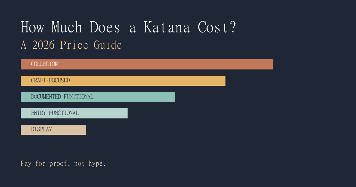 How Much Does a Katana Cost? A 2026 Price Guide