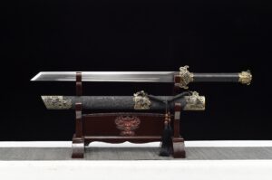 lingzong hand forged manganese steel tang dao thunder god fittings double bo hi 01