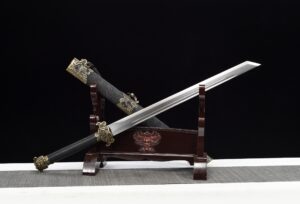 lingzong hand forged manganese steel tang dao thunder god fittings double bo hi 02