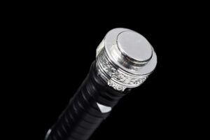 dark night hand forged high performance spring steel tang dao blackout tactical battle ready 07